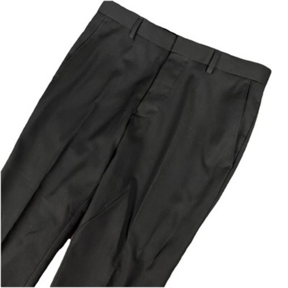 Topman 2 Piece Skinny Fit Suit 38R 32L Black Formal Wedding Business Prom - Picture 5 of 16